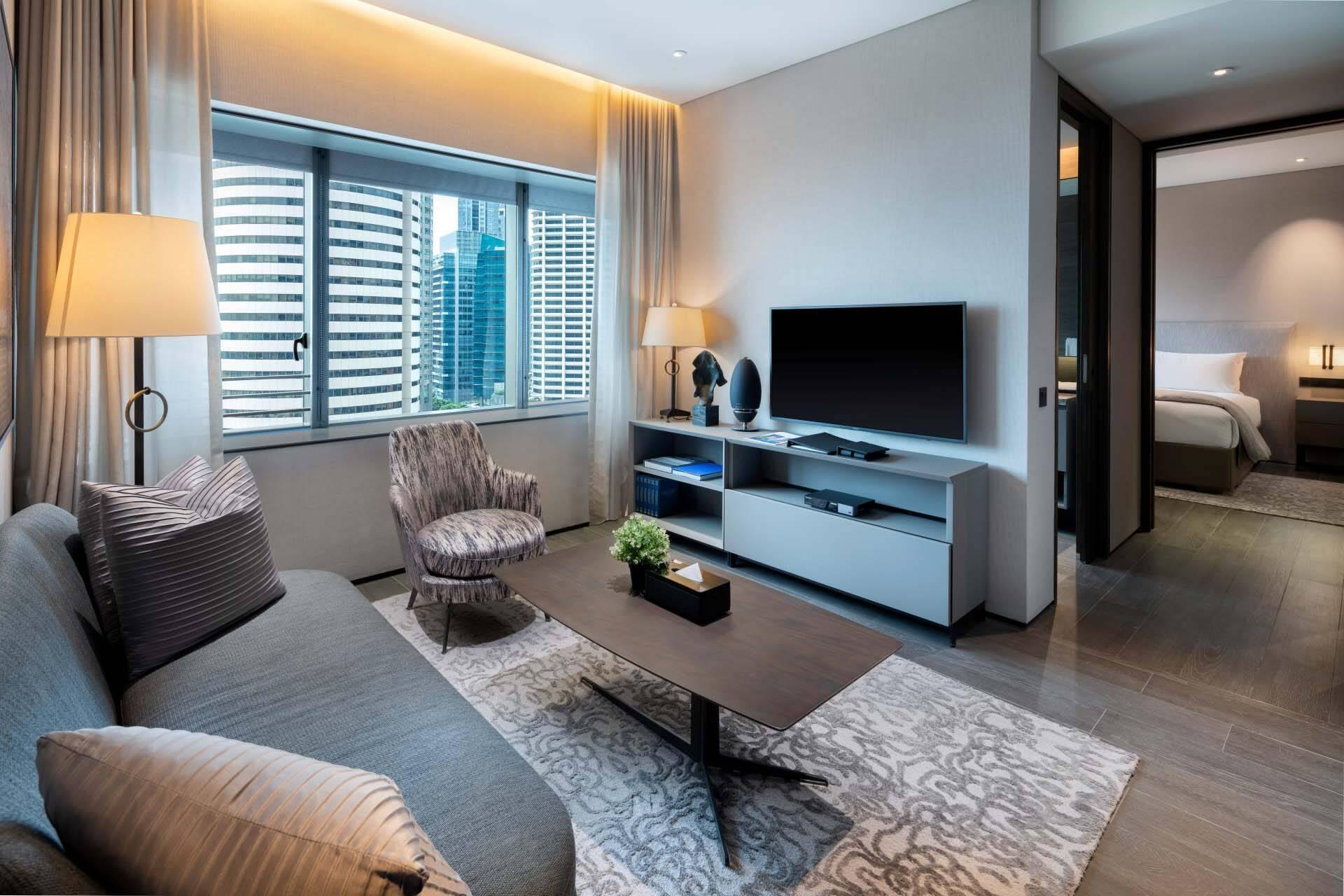 Dao By Dorsett Amtd Singapore Exterior photo A living room at the hotel